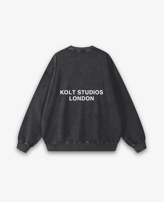 KOLT STUDIOS LONDON - ACID WASH SWEATER